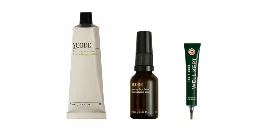 YCode skincare for men